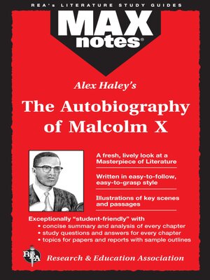 The Autobiography of Malcolm X as told to Alex Haley (MAXNotes Literature Guides) - ebook